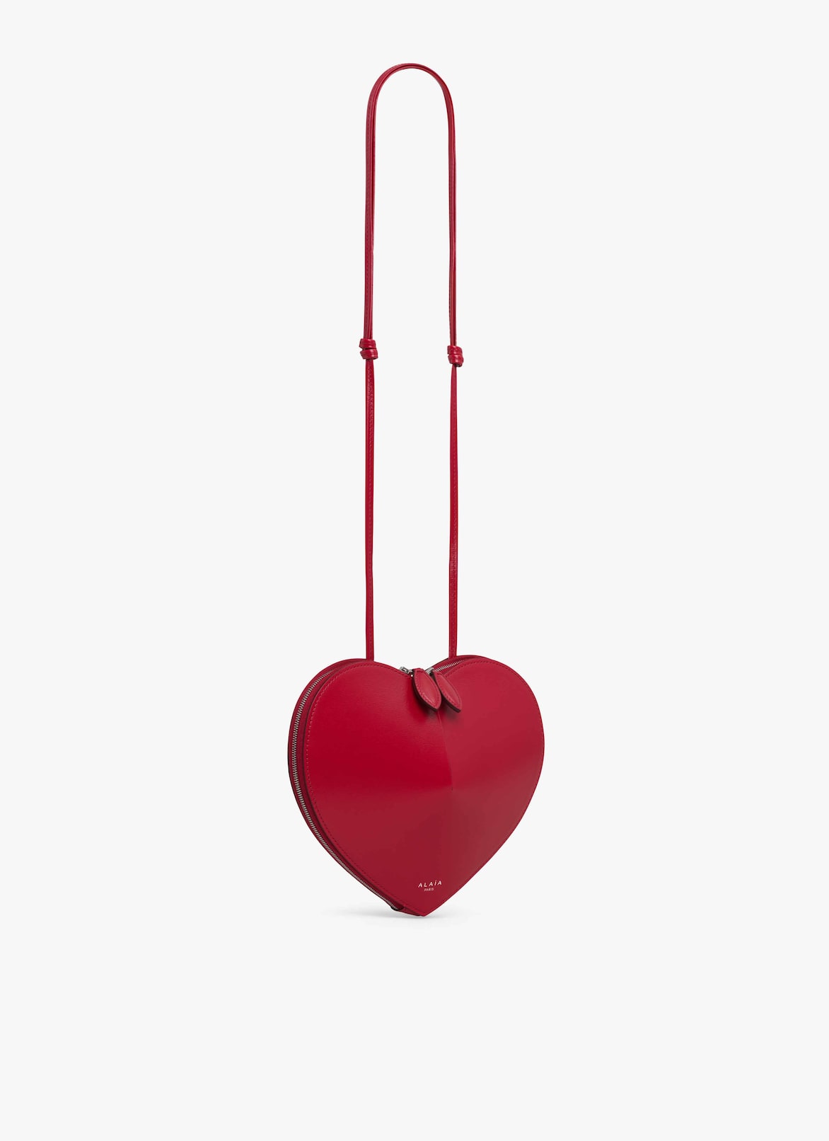Le Cœur bag in calfskin ALAÏA RED LE CŒUR BAG IN CALFSKIN